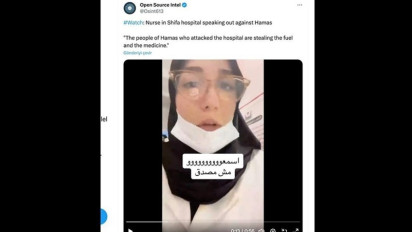 Video Wanita Sebut Hamas Curi Obat-obatan Rumah Sakit di Gaza, Pakar Sosmed: Hoaks