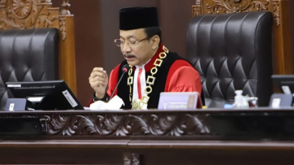 Ketua MK Suhartoyo Sempat Menangis saat Pidato Pelantikan, Memohon agar Publik Terus Dukung MK