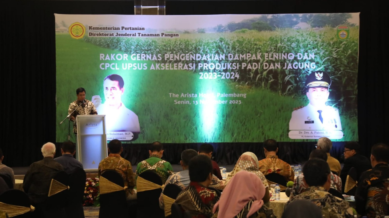 Kebut Realisasi Optimalisasi Padi Rawa, Mentan Amran Langsung Koordinasi Di Sumsel
            - galeri foto