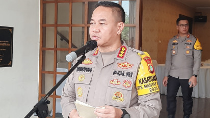 Ribuan Personel Gabungan Kawal Pengumuman Nomor Urut Capres - Cawapres di KPU