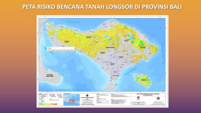 BPBD Bali Ungkap Ratusan Desa dan Kelurahan di Bali Rawan Banjir dan Longsor
