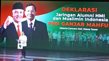 HMI dan Muslimin Indonesia Nyatakan Dukungan ke Ganjar-Mahfud