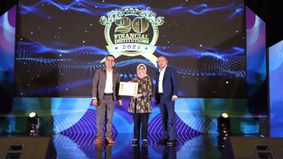 bank bjb Raih Penghargaan Top 20 Financial Institution 2023 dari The Finance