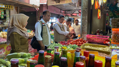Pantau Ketersediaan Bahan Pokok Jelang Nataru di Pasar Wilayah Malang, Ini Hasilnya...