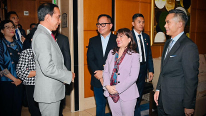 Dari Washington DC, Presiden Jokowi Tiba di San Francisco