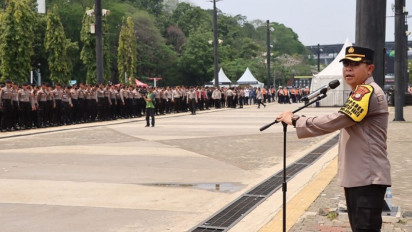 3.960 Personel Gabungan Disiagakan Amankan Konser Coldplay Malam Ini