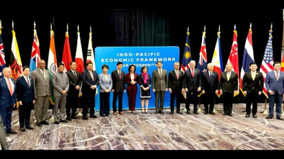 Mewujudkan Rantai Pasok Tangguh dan Kompetitif di Kawasan Indo-Pasifik: Menko Perekonomian Tandatangani Perjanjian Rantai Pasok Pertama di Dunia