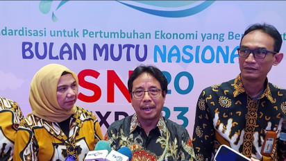 Gelar Acara Bulan Mutu Nasional 2023, BSN: Dukung Mencapai target Net Zero Emissions dengan Standar dan PenilaianKesesuaian