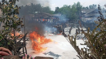 Kebakaran Pipa Distribusi BBM di Belawan, Diduga Akibat Ulah Pencuri Lubangi Pipa Sambil Merokok