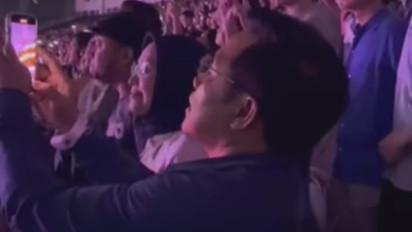 Cak Imin Nonton Konser Coldplay, Chris Martin Pantun Dijawab "Cakep"