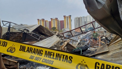 Kondisi Terkini Kebakaran di Pondok Bambu, Bangunan Rata Dengan Tanah