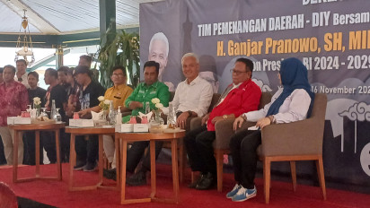 Hadiri Deklarasi TPD DIY, Ganjar Pranowo Komitmen Ciptakan Pemerintahan Bebas KKN