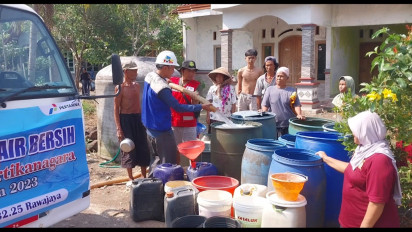 84 Desa, 20 Kecamatan di Cilacap Masih Alami Kekeringan Meski Hujan Sudah Turun