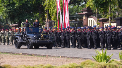 Pengamanan Pemilu Serentak 2024 Jadi Tantangan di 78 Tahun Korps Brimob Polri
