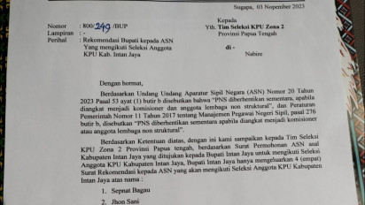 Pj Bupati Intan Jaya Rekomendasi 4 ASN Tes KPU Intan Jaya, Pengamat: Itu Bentuk Intervensi