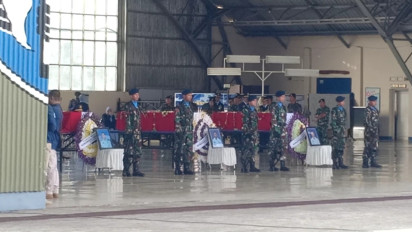 Empat Jenazah Kru Pesawat Tempur Super Tucano akan Dimakamkan di TMP Kota Malang dan TMP Madiun