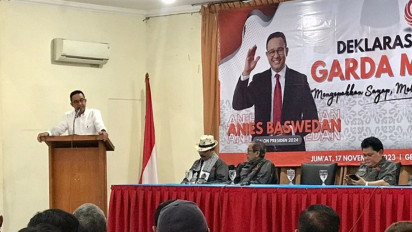 Anies Sebut Kasus Pakta Integritas Pj Bupati Sorong Menangkan Ganjar Jadi Faktor Negara Kehilangan Kepercayaan Rakyat