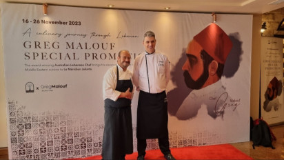 Kenalkan Kuliner Timur Tengah, Chef Bintang Michelin Greg Malouf Gelar The Art of Mezza