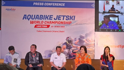 Aquabike Jetski World Championship 2023 Digadang-gadang Bakal Tingkatkan Performa Pariwisata Danau Toba