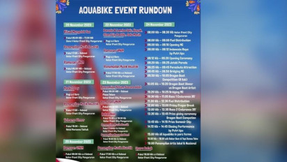 Berencana Hadiri Gelaran Jetski Internasional di Danau Toba? Simak Jadwalnya Berikut Ini