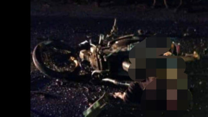 Tragis, Empat Pelajar yang Naiki Satu Motor Tewas Ditabrak Truk di Tulungagung