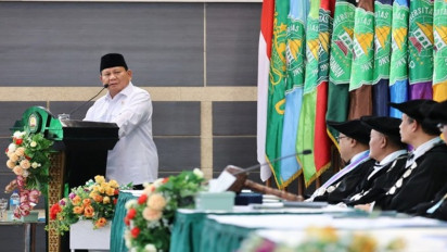 Di Universitas Islam Malang, Prabowo Subianto Mengaku Cocok dengan NU