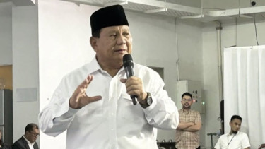 Prabowo: Kami Tidak Mau Rakyat Indonesia Jadi Pekerja Kasar, Terima UMR Terus