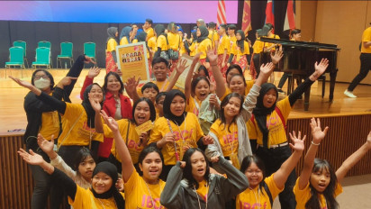 Purwa Caraka Music Studio Jogja Raih Gold Medal Bandung International Choral Festival (BICF)