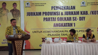 DPD Golkar DIY Gelar Pembekalan Juru Kampanye Pemilu 2024