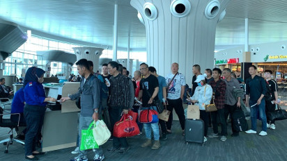Penumpang Bandara Sultan Hasanuddin Meningkat Jelang Akhir Tahun