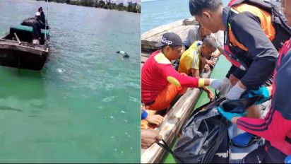 Hilang 3 Hari Saat mencari Udang Seorang Pria di Bintan Ditemukan Tewas Mengapung di Laut