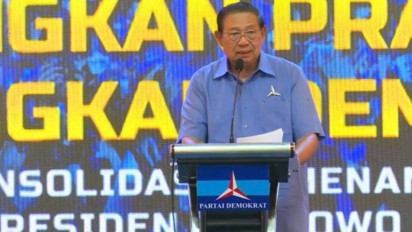 SBY: Pak Prabowo Tidak Sendirian, Demokrat akan Terus Bersama Bapak