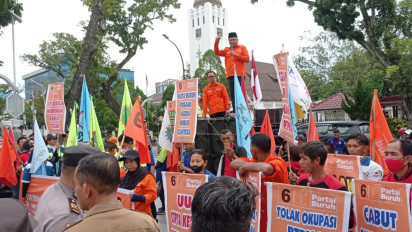 Jika Tidak Naik 15%, Buruh Sumut Minta PJ Gubsu Tunda Pentepan Upah Minimum Provinsi