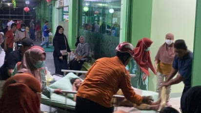 Pasien RSI Darus Syifa Surabaya Panik Berhamburan, Pendingin Ruangan Terbakar