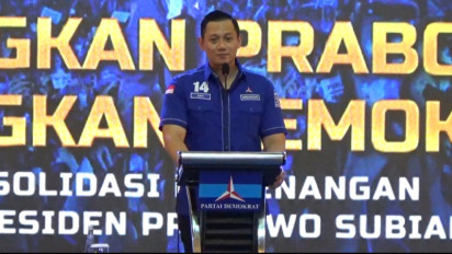 Hasil Survei Ungguli Dua Paslon Lain, AHY : Saya Yakin Prabowo Gibran Menang Satu Putaran