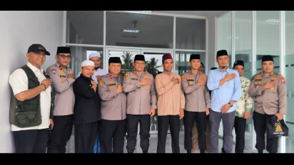 Silaturahmi dengan Kaops NCS Polri, UAS Serukan Masyarakat Jaga Ketertiban Jelang Pemilu