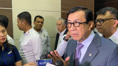 Wamenkumham Eddy Hiariej Masih Berkeliran Meski Sudah Tersangka KPK, Menkumham: Kita Menghargai Asas Praduga Tak Bersalah