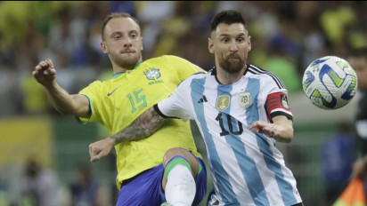 Timnas Argentina Petik Kemenangan di Kandang Brasil