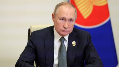 Presiden Rusia Vladimir Putin Tuding Amerika Serikat Bertanggung Jawab Atas Eskalasi Konflik Israel Palestina di Gaza