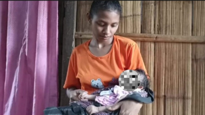 Seorang Ibu di Sikka Hanya Konsumsi Ubi dan Pisang Setiap Hari, Hingga Sebabkan Balitanya Alami Gizi Buruk