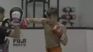 Petarung Mixed Martial Arts (MMA) Jeka Saragih