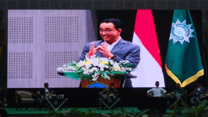 Bicara Soal Kebebasan Demokrasi, Anies Sentil Istilah Negara Wakanda dan Konoha