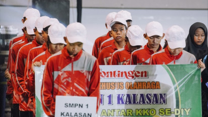 Jaring Bibit Unggul, Gebyar Olahraga Pendidikan 2023 Diikuti Pelajar Se DIY