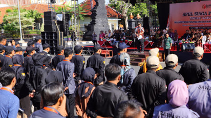 Peserta dan Penyelenggara Pemilu 2024 di Kabupaten Kudus Gelar Deklarasi Pemilu Damai