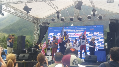 Pembalap Asal Prancis, Jean Bruno Juara 1 Balap Endurance Jetski Aquabike Karo 2023