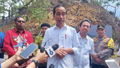 Begini respon Jokowi Usai Ketua KPK Firli Bahuri Ditetapkan Sebagai Tersangka