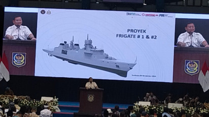 Prabowo Subianto Hadiri Rakerda Apdesi Jawa Barat di Bandung, Bicara Kapal Perang Produksi Anak Negeri hingga Swasembada Pangan