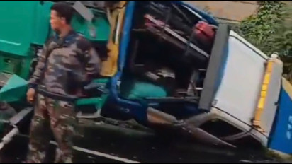 Enam Kendaraan Terlibat Kecelakaan di Tol Tembalang Semarang