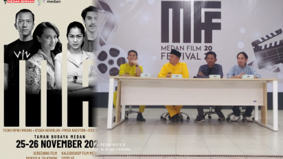 Angkat Tema 'Cross Culture', Medan Film Festival 2023 Digelar di Taman Budaya Medan