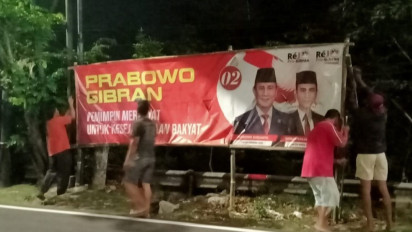Pasang Banyak Baliho di DIY, Relawan ReJO Pro Gibran Siap Menangkan Prabowo Satu Putaran